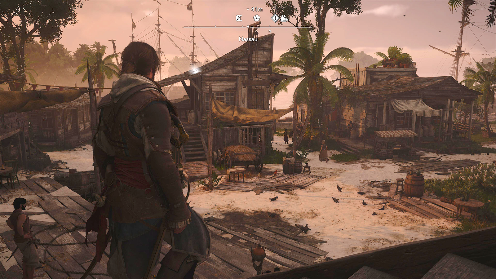 Pirates and sandy beaches and old ships