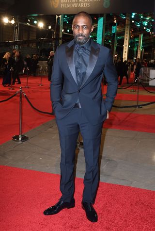 Idris Elba At The BAFTA Awards 2016