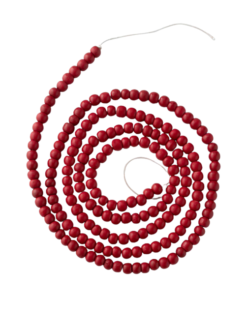 Wooden Beaded Garland