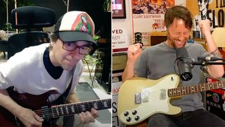 Rivers Cuomo and Chris Shiflett on the Shred With Shifty podcast