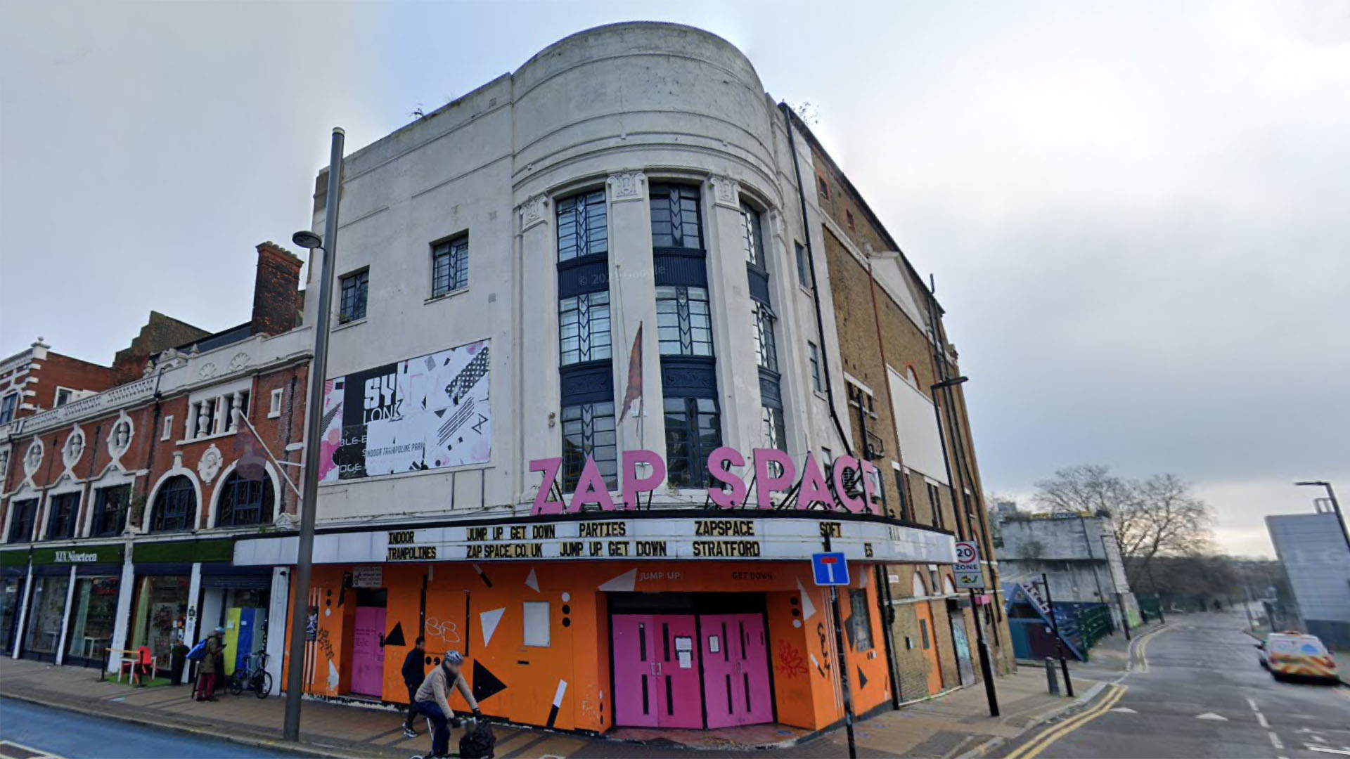 Google Street View of Stratford Rex venue