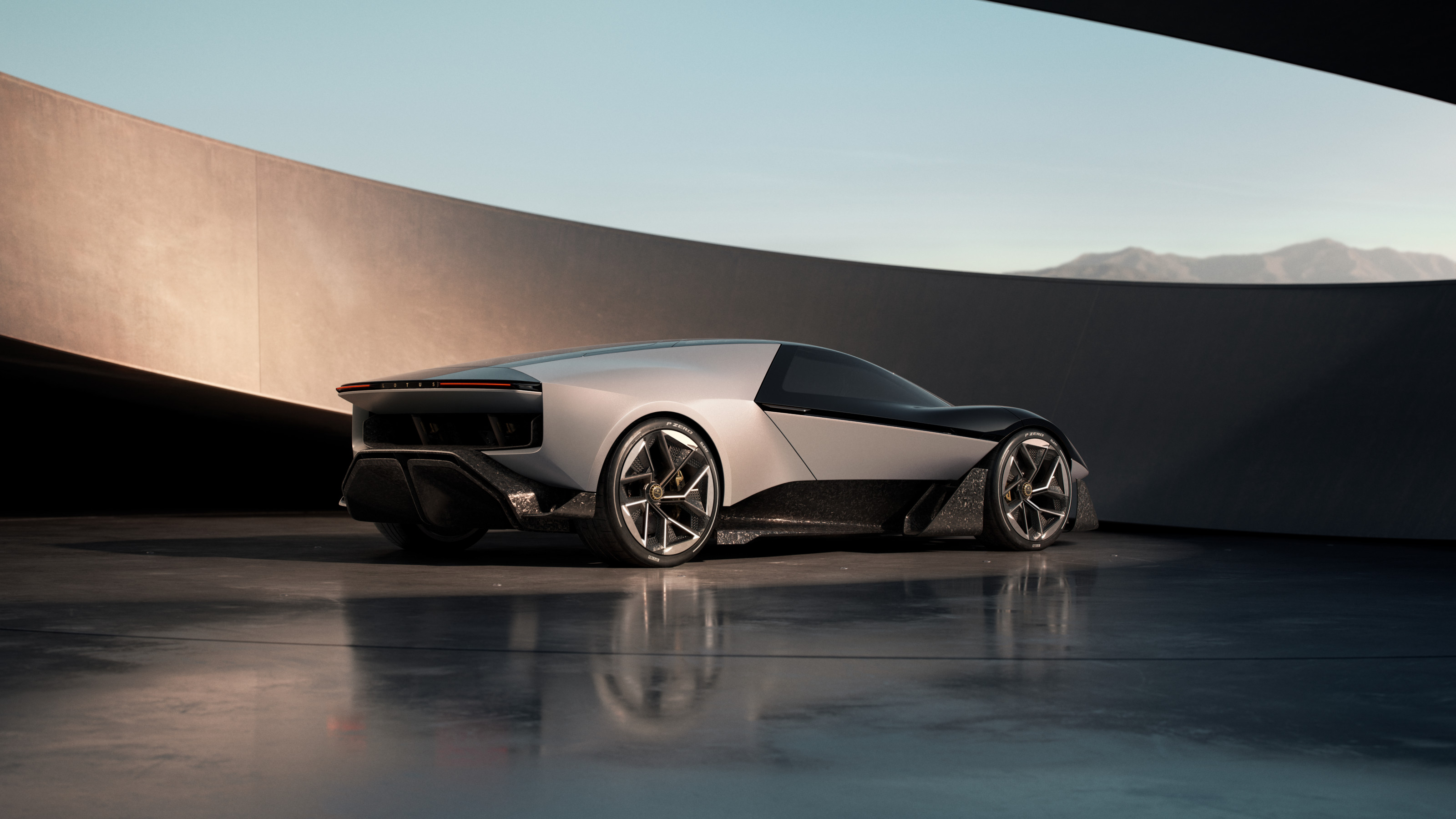 The Lotus Theory 1 was an electric design study...