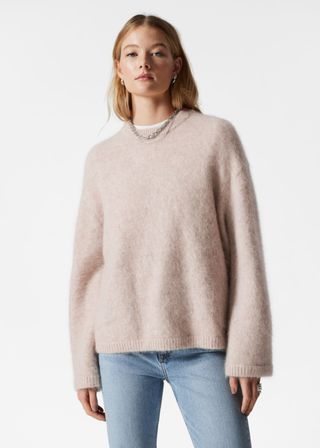 Mohair-Blend Jumper