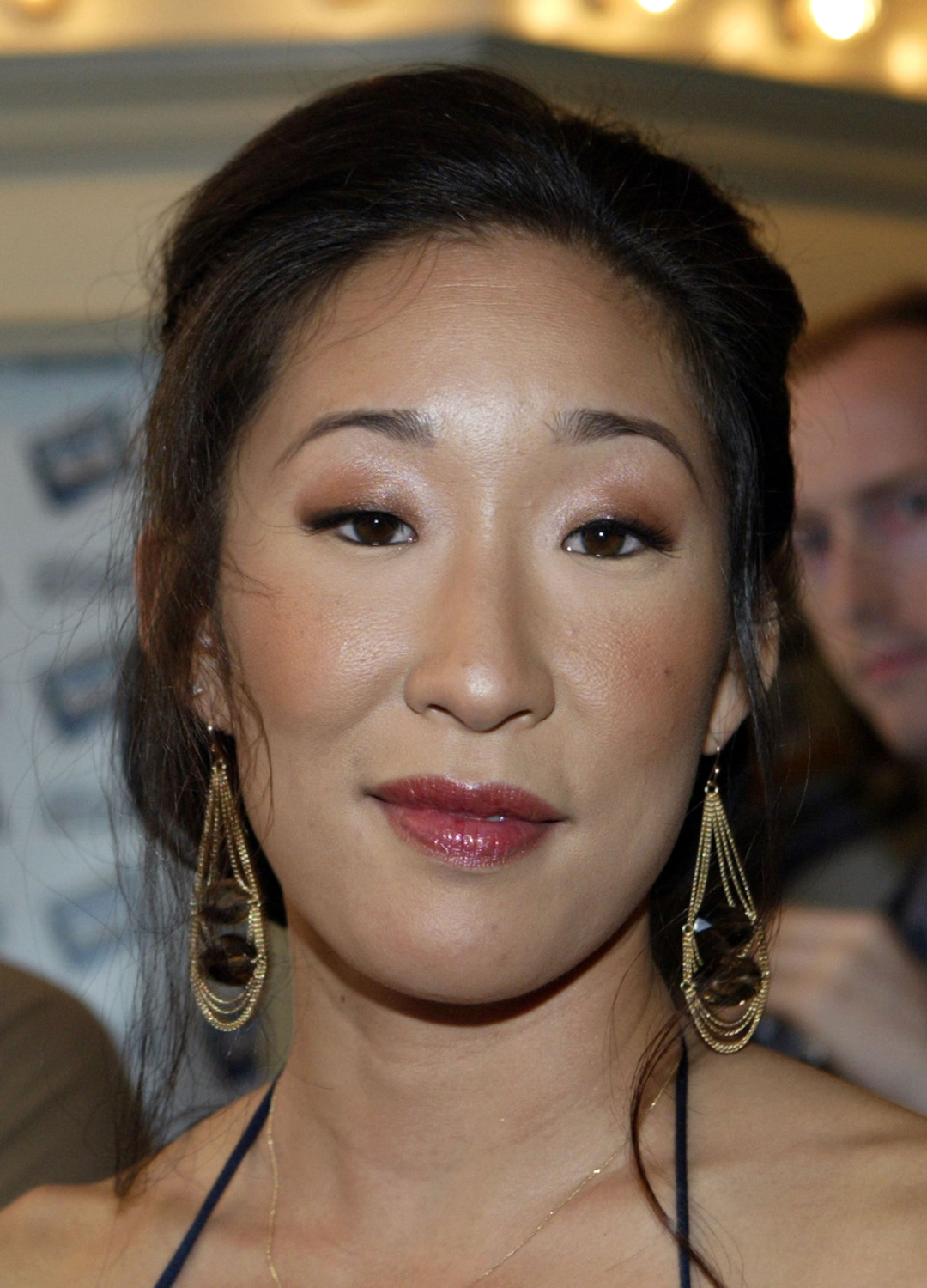 Sandra Oh arrives on the red carpet for the gala screening of the film Sideways during the 29th Annual Toronto International Film Festival September 13, 2004 in Toronto, Canada