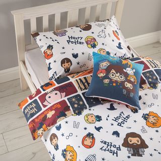 cartoon Harry Potter inspired bedding