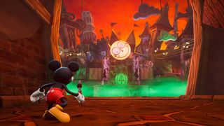 Screenshot of Disney's Epic Mickey: Rebrushed game on PC