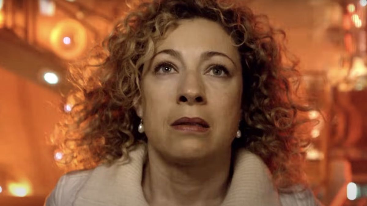 Alex Kingson as River Song in Doctor Who Series 5