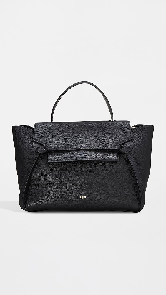 What Goes Around Comes Around Celine Grained Calfskin Micro Belt Bag