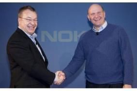 Nokia's Elop Microsoft's Ballmer