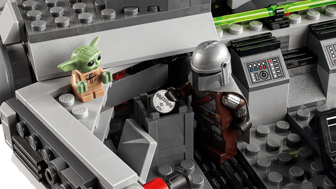 Lego's new Imperial Light Cruiser from "Star Wars: The Mandalorian" is a $159.99 hero set that comes with 1,336 pieces and six minifigures: The Mandalorian, Cara Dune, Fennec Shand, Moff Gideon, Baby Yoda and a new Dark Trooper.