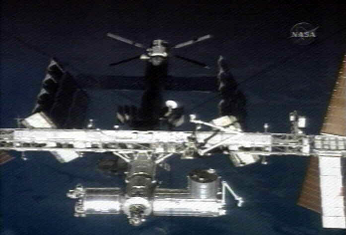 Shuttle Discovery Undocks From Space Station