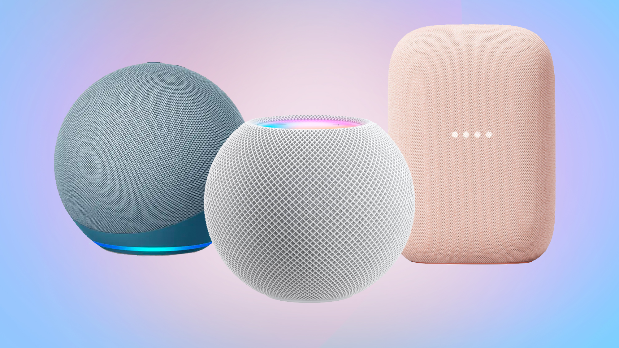 Derfor Metal linje Synslinie Amazon Echo (2020) vs Apple HomePod mini vs Google Nest Audio: the top  smart speakers compared | TechRadar