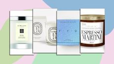 A selection of the best scented candles fmor left to right Jo Malone London, Diptyque, F.Y.G, Bayliss & Harding