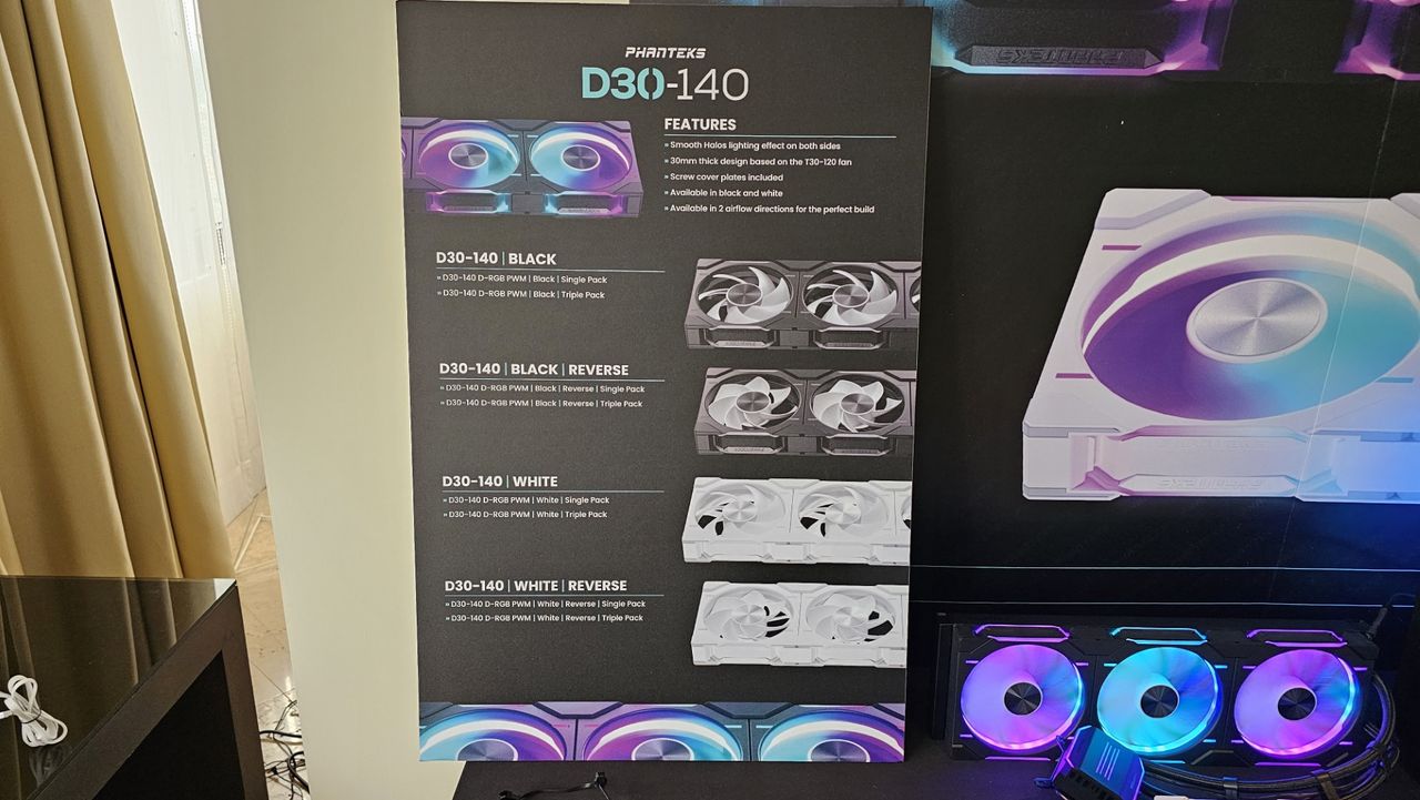 Phanteks range of products at Computex 2023