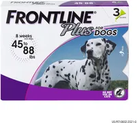 FRONTLINE Plus Flea and Tick Treatment for Large Dogs | 20% off at AmazonWas $49.99 Now $39.98