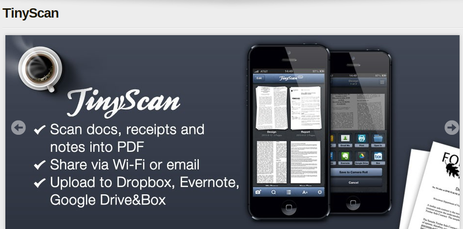 TinyScan screenshot