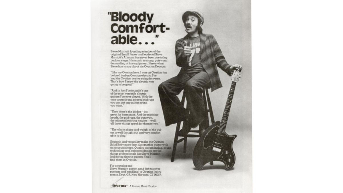 Vintage Ovation ad
