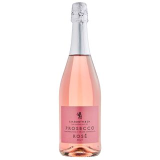 Bottle of Booths Rose Prosecco