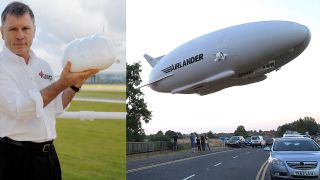 Bruce Dickinson and Airlander 10