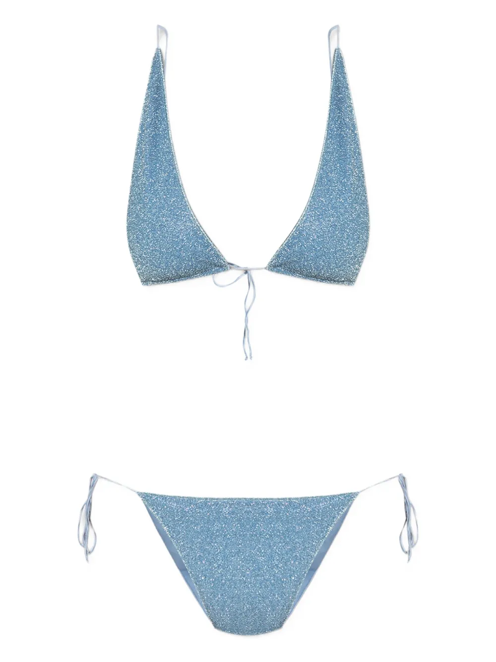Glitter-Detailing Bikini | M