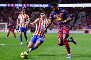 Barcelona and Atletico Madrid faced off over the weekend in La Liga