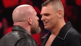 Gunther and Triple H on Raw