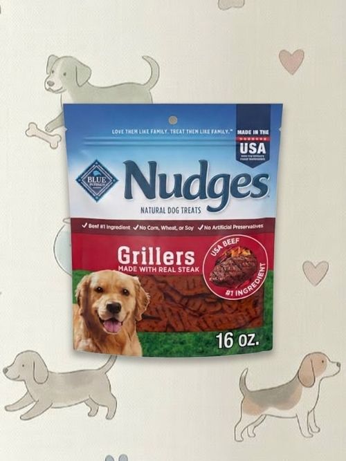 Nudges Grillers Natural Dog Treats