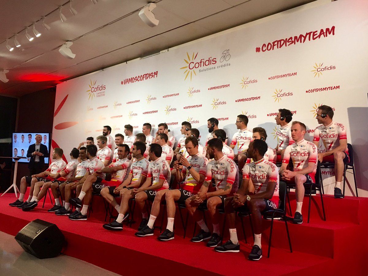 The 2019 Cofidis team are presented in Spain
