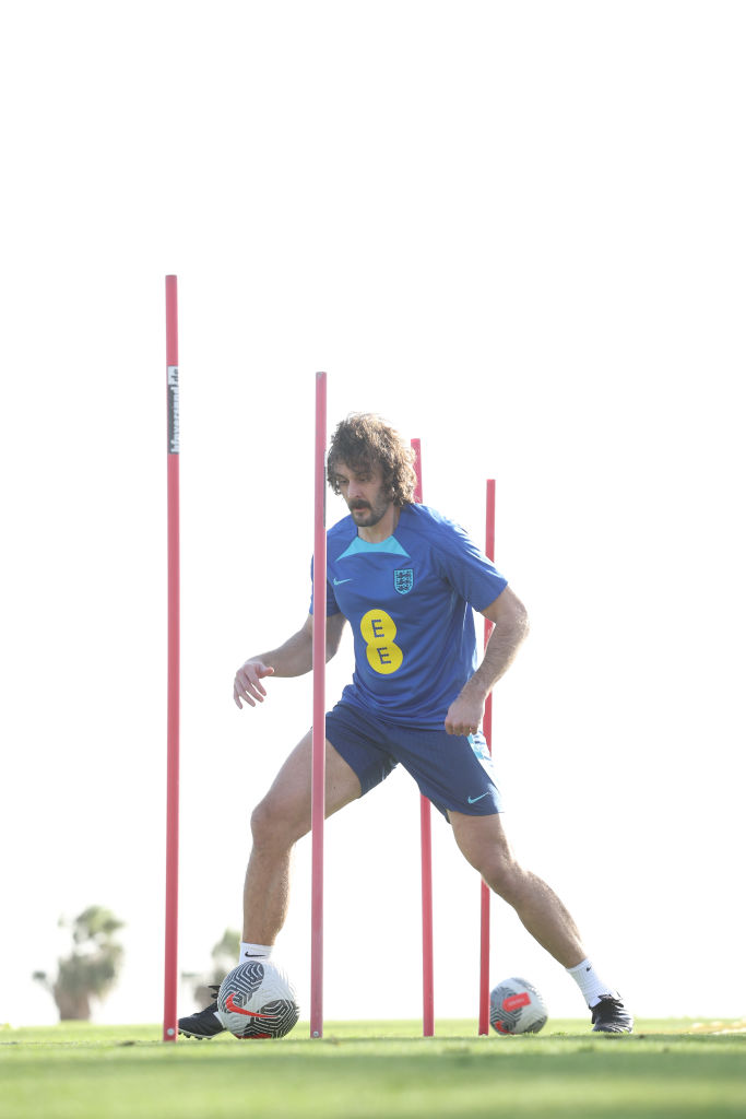 Josh Pugh at a training session in Tenerife