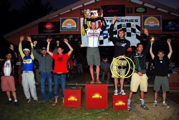 2010 National Ultra Endurance (NUE) Series men's podium
