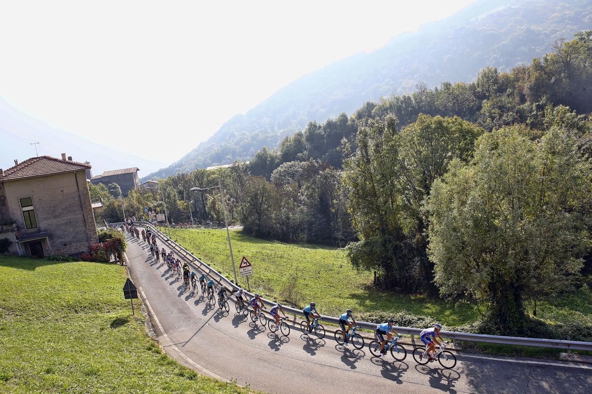 It was a warm and dry edition of Il Lombardia