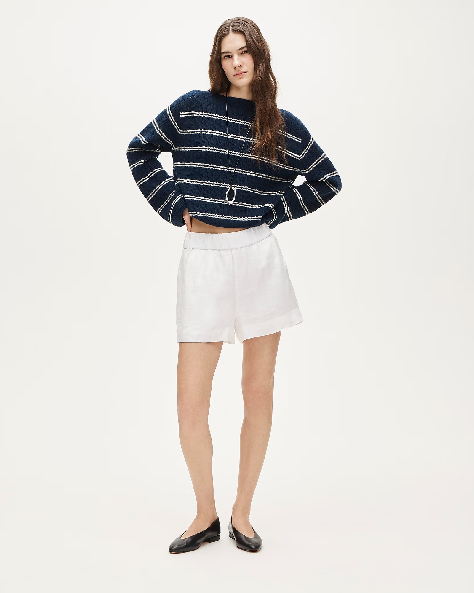 J.Crew, Tropez Short in Linen