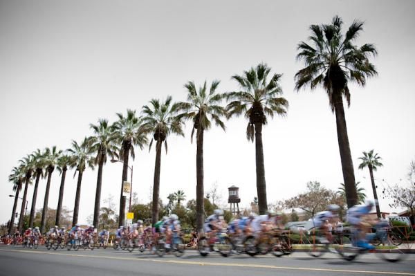 Rolling through downtown San Dimas.