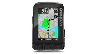 Wahoo Elemnt Roam v2 GPS map screen