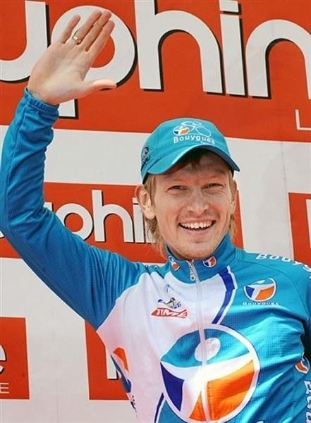 Iouri Trofimov (Bouygues Telecom) is all smiles as he celebrated one of his biggest wins today.