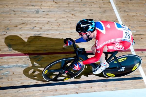 Omnium Points - Ben Swift in action