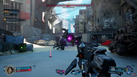 Borderlands 4 tips picture showing enemies drawn into a singularity vortex while the player watches