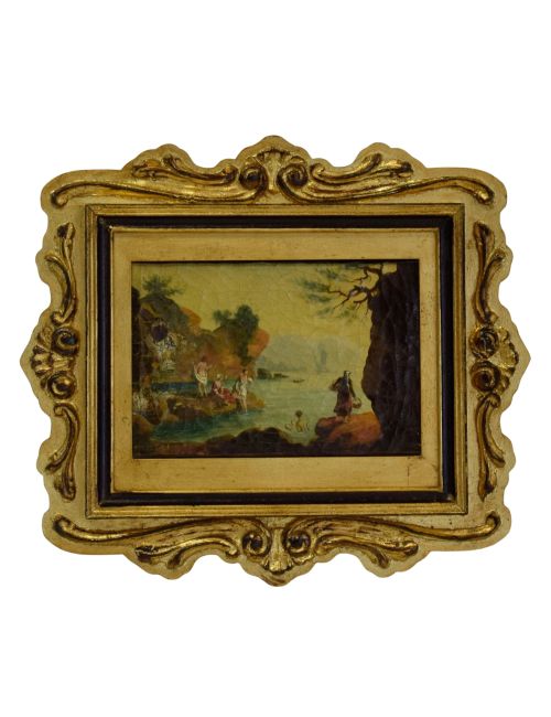 18th Century &ldquo;After the Bath by the Rocky Shore&rdquo;