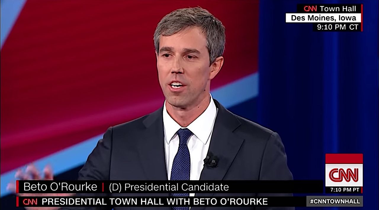 Beto O&amp;#039;Rourke does his first televised town hall