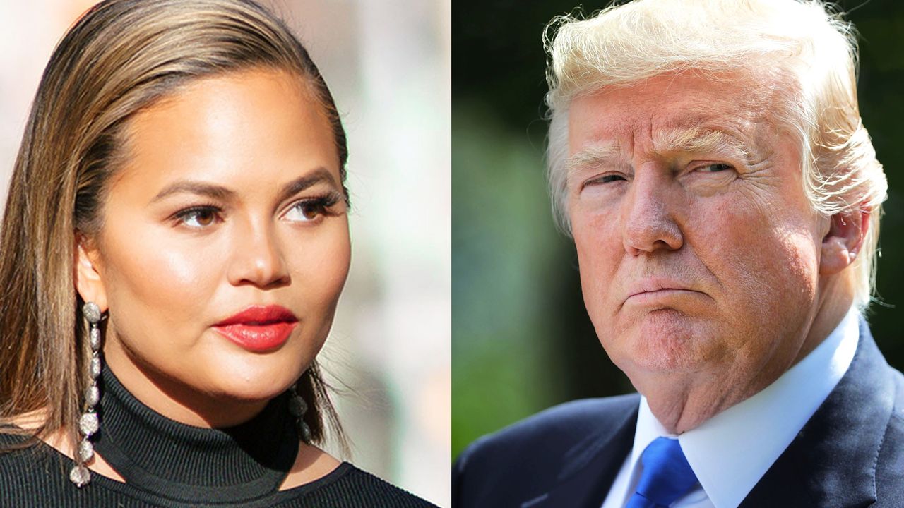 Chrissy Teigen Donald Trump