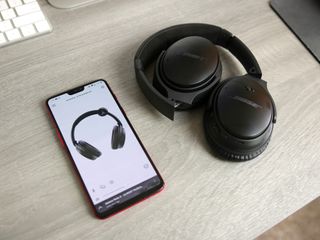 Bose QC35 II with Android phone