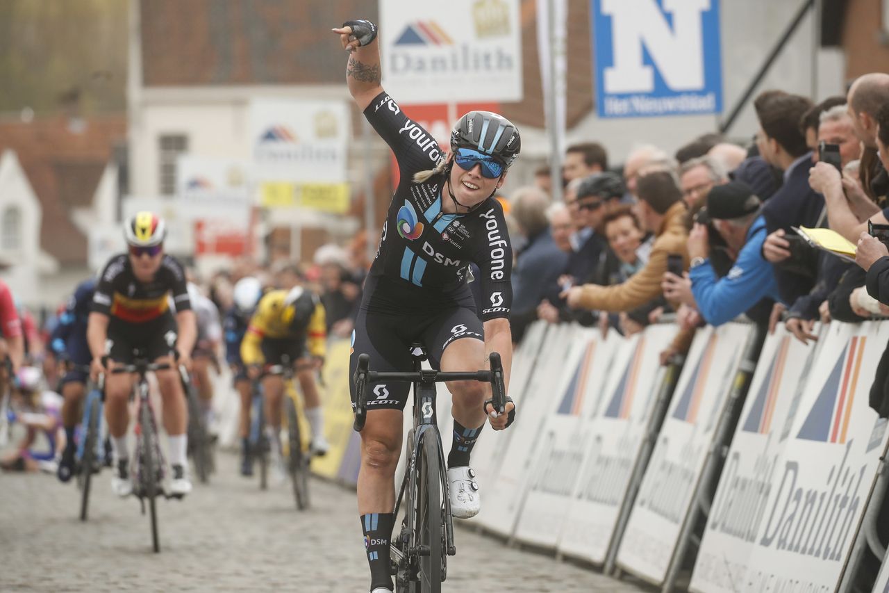 Lorena Wiebes (Team DSM) wins the Nokere Koerse voor Dames