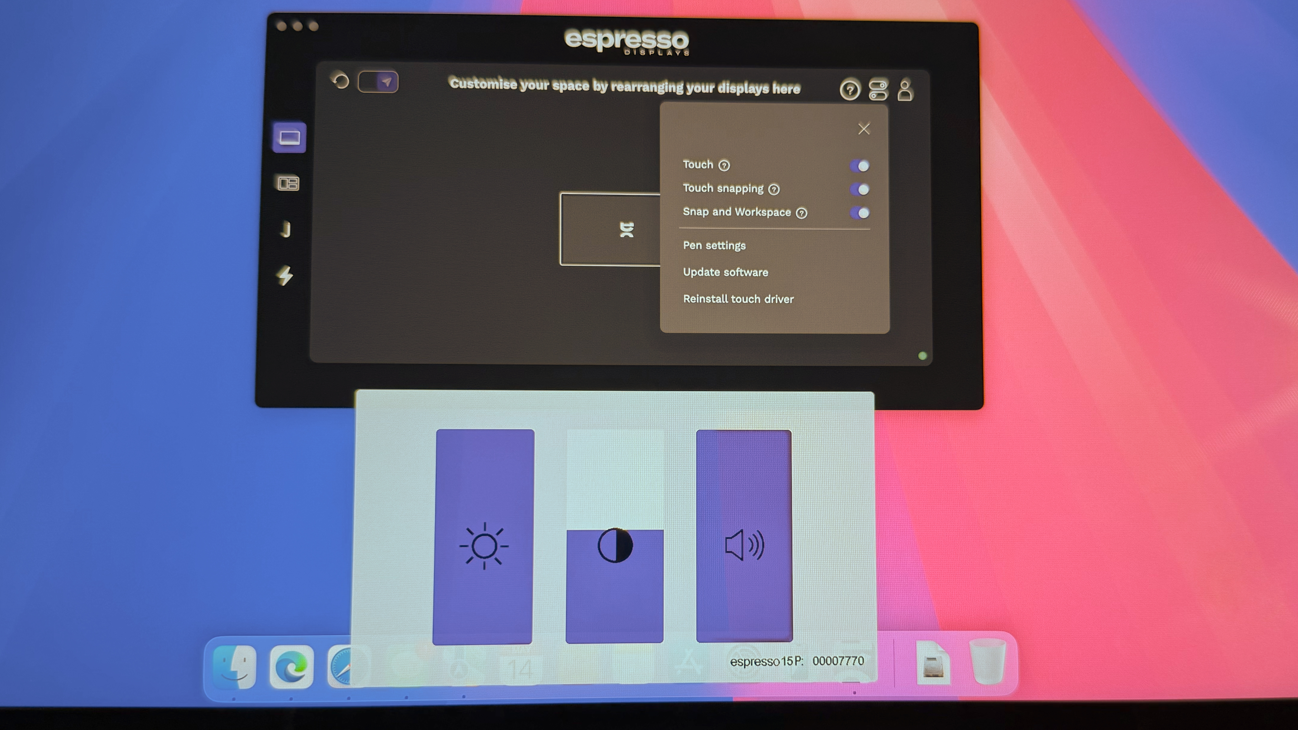 Espresso Displays 15 Pro