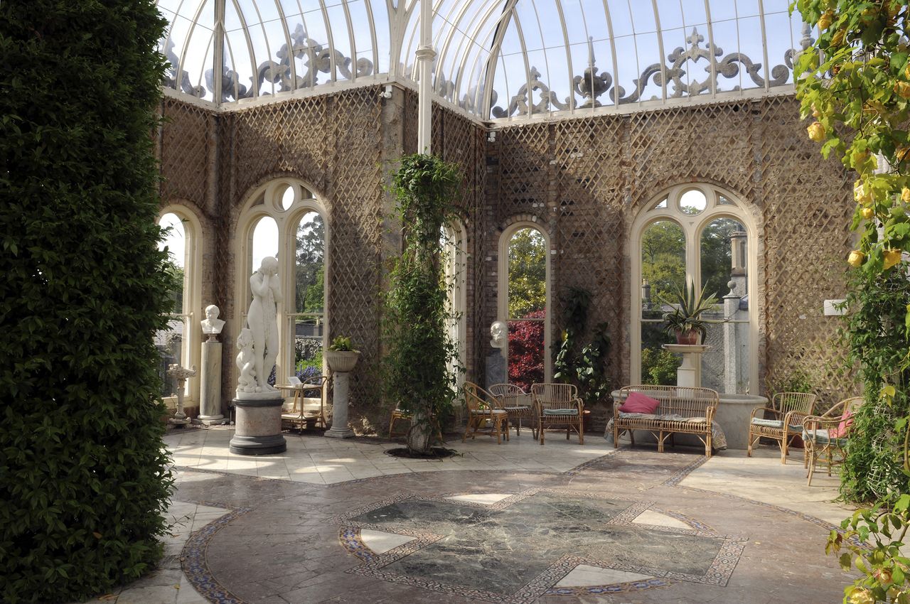 The Orangery at Killruddery, designed by William Burns circa the 1850s.