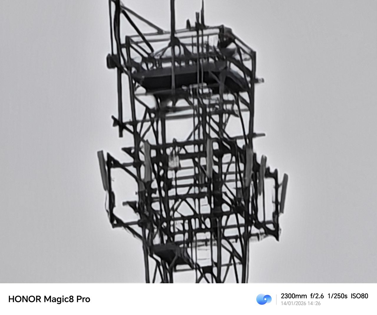 Honor Magic 8 Pro camera sample BT Tower 100x zoom