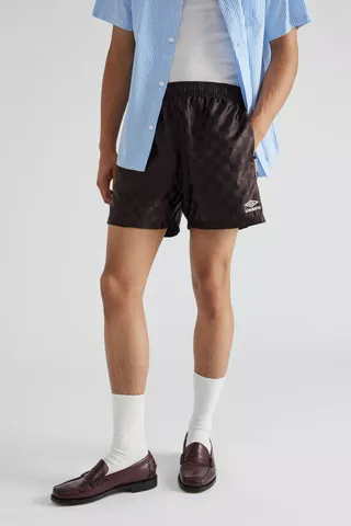 Umbro , UO Exclusive Tonal Checkerboard 5" Soccer Short