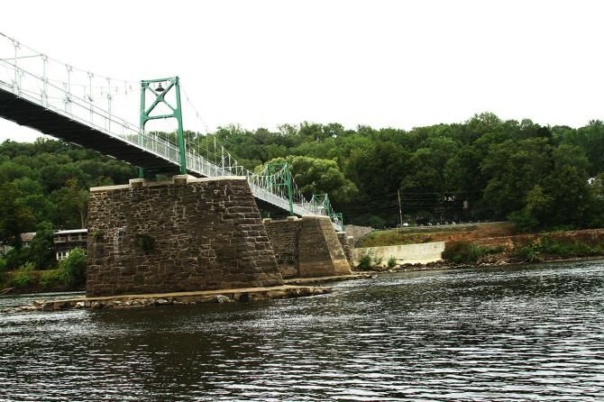 The Delaware river provided a beautiful backdrop. It&acirc;s a shame that riders can&acirc;t enjoy it.