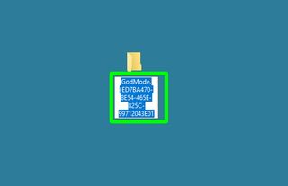 how to enable god mode in windows - rename folder