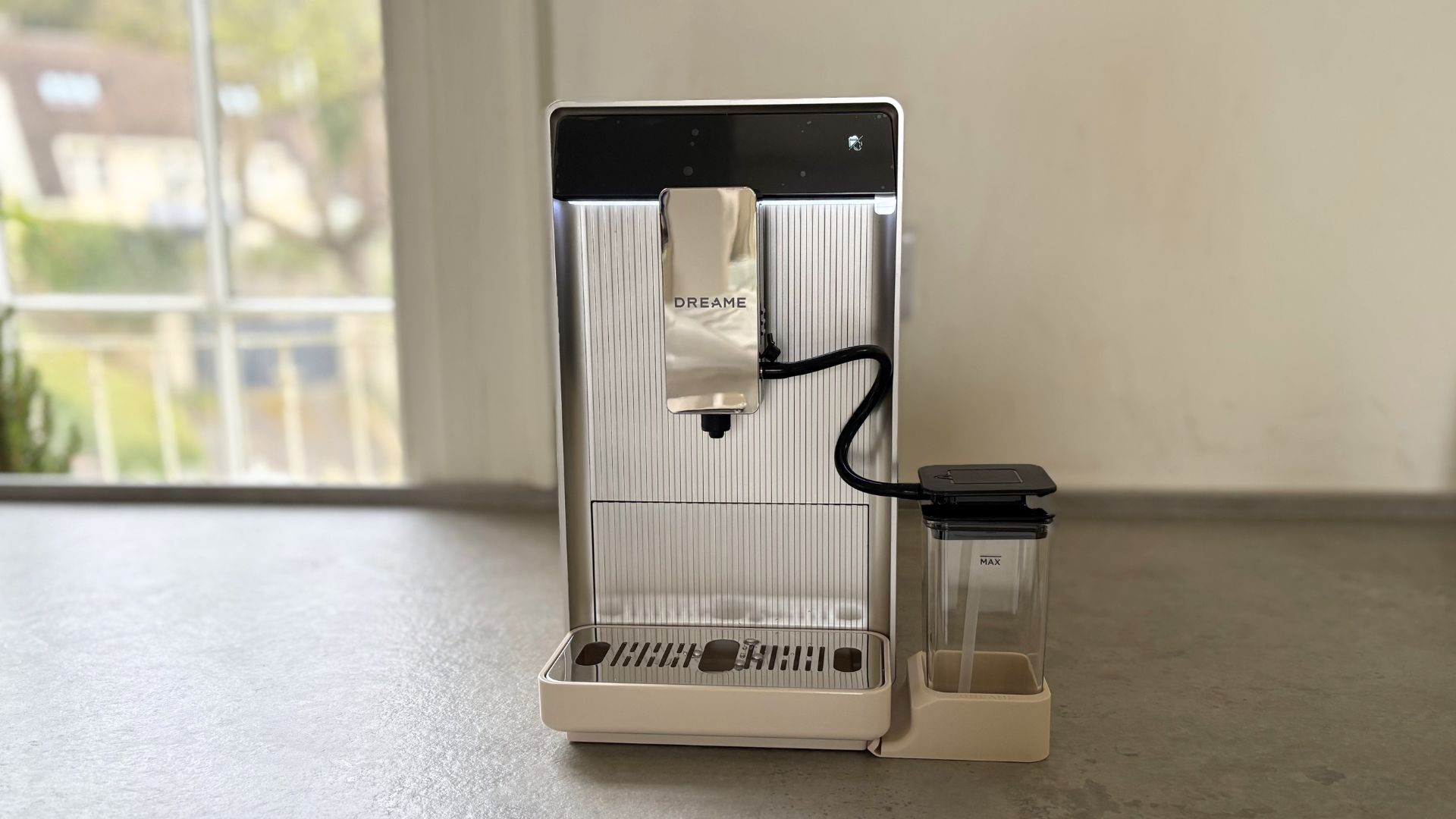 Dreame Ecceluxe Slim Fully Automatic Espresso Machine being tested