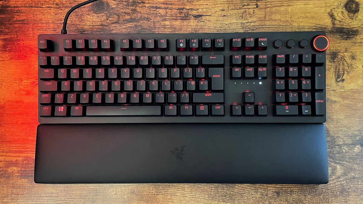 RAZER HUNTSMAN ELITE 赤軸 Razer Huntsman Elite Gaming Keyboard
